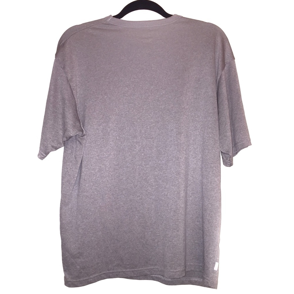 NIKE Dri-Fit Gray Fitness Shirt Men’s Large - Picture 2 of 3